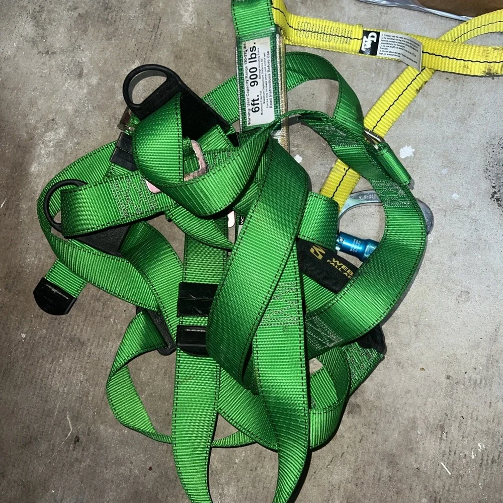 Web Devices Full Body‎ Safety Harness 310lb Max Polyester 2019 3-4ft AC